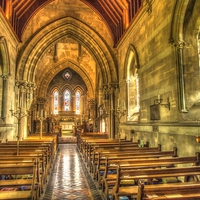 Buy canvas prints of ST BARNABAS CHURCH by Clive Eariss