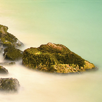 Buy canvas prints of Shoreline Rocks by Clive Eariss