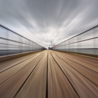 Buy canvas prints of Southend Pier Abstract by Clive Eariss