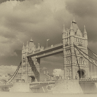 Buy canvas prints of Tower Bridge London  by Clive Eariss