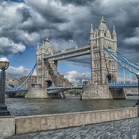 Buy canvas prints of  Fantastic Tower Bridge by Clive Eariss