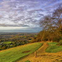 Buy canvas prints of  View To Dorking by Clive Eariss