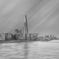 Buy canvas prints of London Shard Art by Clive Eariss