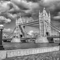 Buy canvas prints of  Tower Bridge London by Clive Eariss