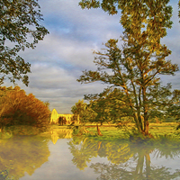 Buy canvas prints of  Newark Priory Ripley by Clive Eariss