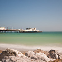 Buy canvas prints of Worthing  Beach View by Clive Eariss