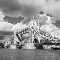Buy canvas prints of The Tower Bridge by Clive Eariss