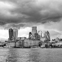 Buy canvas prints of Storm Coming London by Clive Eariss
