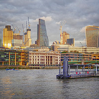Buy canvas prints of Pier View London by Clive Eariss