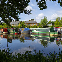 Buy canvas prints of Wey Navigation Canal by Clive Eariss