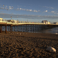 Buy canvas prints of Worthing Pier Sussex by Clive Eariss