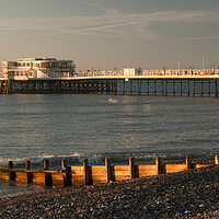 Buy canvas prints of Worthing Sunrise Sussex  by Clive Eariss