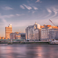 Buy canvas prints of River View London by Clive Eariss