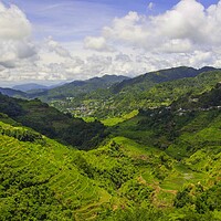 Buy canvas prints of Banaue Philippine Mountains by Clive Eariss
