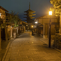 Buy canvas prints of Kyoto Temple Japan by Clive Eariss
