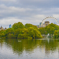 Buy canvas prints of St James Park by Clive Eariss