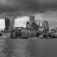 Buy canvas prints of Dramatic Sky London by Clive Eariss