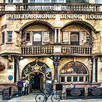 Buy canvas prints of The Philharmonic Pub in Liverpool  by Brian Tarr