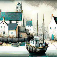 Buy canvas prints of Smuggler's Cove by Brian Tarr