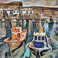Buy canvas prints of Puerto del Mogan Gran Canaria by Brian Tarr