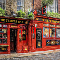 Buy canvas prints of Temple Bar Pub, Dublin by Brian Tarr