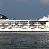 Buy canvas prints of  MSC Opera by Elaine Pearson