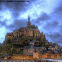 Buy canvas prints of Mont St Michel by Robert Pettitt