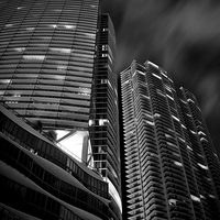 Buy canvas prints of Skyscrapers by Robert Pettitt