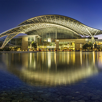 Buy canvas prints of The Convention Center by Robert Pettitt