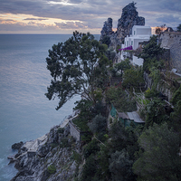 Buy canvas prints of  The Amalfi Coast by Robert Pettitt