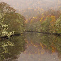 Buy canvas prints of The River Farrar by Macrae Images