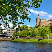 Buy canvas prints of Inverness Castle by Macrae Images
