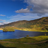 Buy canvas prints of Loch a Mhuillidh, Glen strathfarrar by Macrae Images