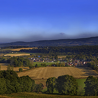 Buy canvas prints of Beauly panoramic by Macrae Images