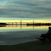 Buy canvas prints of Kessock Reflections by Macrae Images