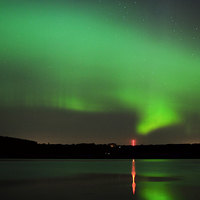 Buy canvas prints of  Aurora Over The Beauly Firth by Macrae Images