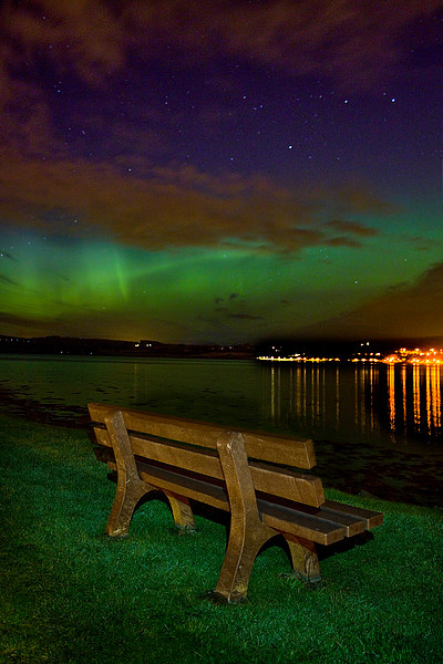  Aurora At Clachnaharry Picture Board by Macrae Images
