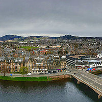 Buy canvas prints of  Inverness by Macrae Images