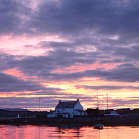 Buy canvas prints of Sunset at Clachnaharry by Macrae Images