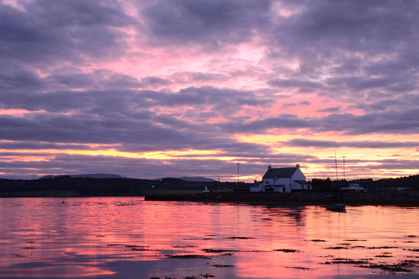 Sunset at Clachnaharry  Picture Board by Macrae Images