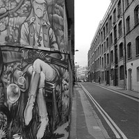 Buy canvas prints of Street Art Huntsman by Adrian Wilkins