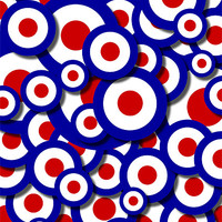 Buy canvas prints of Mod Roundels by Adrian Wilkins