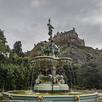 Buy canvas prints of Ross Fountain by Fraser Hetherington