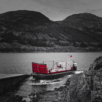 Buy canvas prints of Glenelg-Skye Ferry by Fraser Hetherington