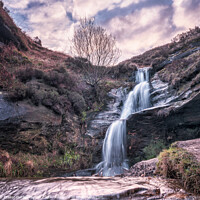 Buy canvas prints of The pulpit Waterfall by Fraser Hetherington
