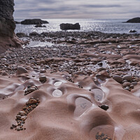 Buy canvas prints of Eroded Beach by Fraser Hetherington