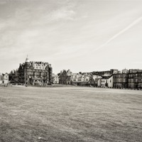 Buy canvas prints of old Old Course by Fraser Hetherington