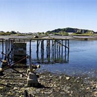 Buy canvas prints of Abandoned Jetty by Fraser Hetherington