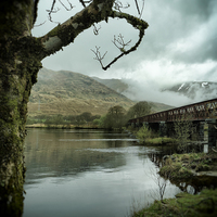 Buy canvas prints of Bridge over the Loch by Fraser Hetherington