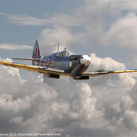 Buy canvas prints of Spitfire - portrait of an icon by Pat Speirs